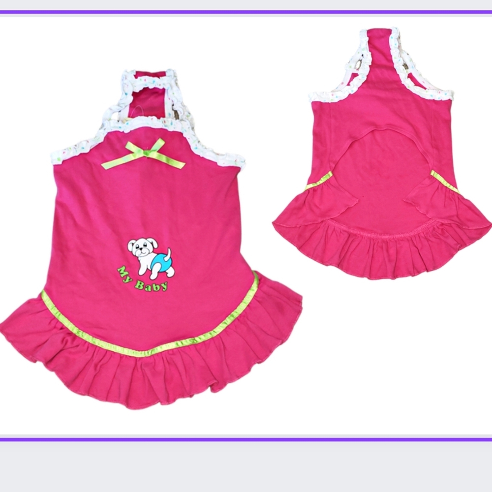 🔥NWT/DOG DRESS-MEDIUM "16-L